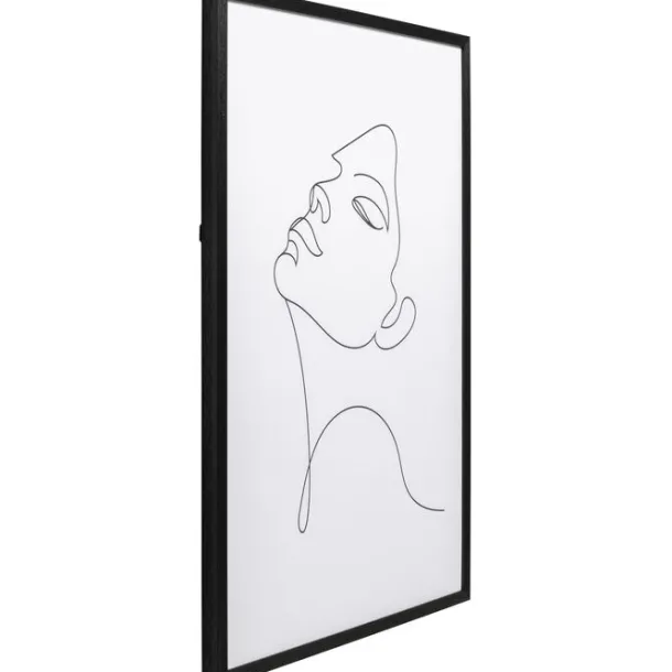 framed_picture_drawing_la_1.webp Clearance KARE Design Framed Picture Drawing Lady 63x93cm