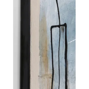 New KARE Design Framed Picture Dust Blue 100x100cm