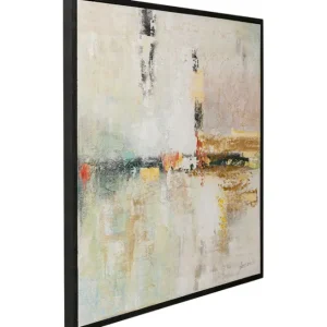 Outlet KARE Design Framed Picture Dust Gold 120x120cm