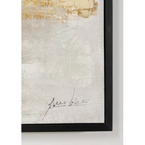 Outlet KARE Design Framed Picture Dust Gold 120x120cm