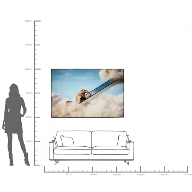 framed_picture_elephant_i_3.webp Sale KARE Design Framed Picture Elephant In The Sky 150x100cm