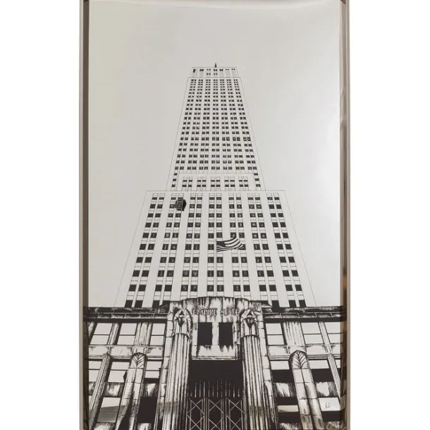 framed_picture_empire_sta_0.webp Discount KARE Design Framed Picture Empire State Mirror 77x130cm