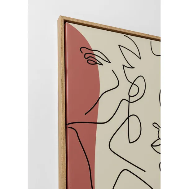 framed_picture_faccia_art_6.webp Hot KARE Design Framed Picture Faccia Arte Tri Colore 90x120cm