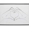 Online KARE Design Framed Picture Heart Hands 103x73cm