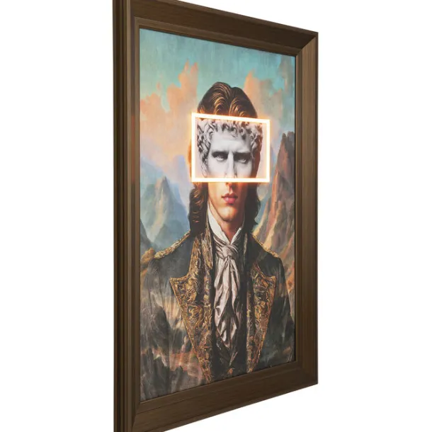 framed_picture_led_art_ge_1.webp Sale KARE Design Framed Picture LED Art Gentleman 80x100cm