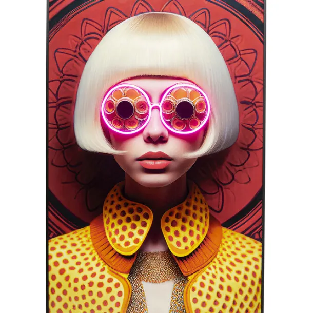 framed_picture_led_fancy__0-1.webp Discount KARE Design Framed Picture LED Fancy Blonde Lady 120x80cm
