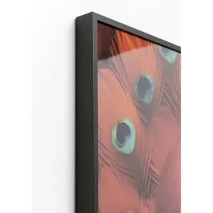 Fashion KARE Design Framed Picture LED Fancy Red Lady 120x80cm