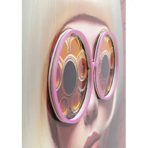 Discount KARE Design Framed Picture LED Fancy Blonde Lady 120x80cm