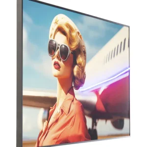Discount KARE Design Framed Picture LED Jetset Pose Lady 120x80cm