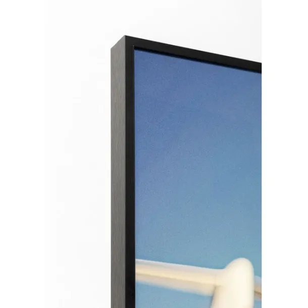 framed_picture_led_jetset_2.webp Online KARE Design Framed Picture LED Jetset Lean Lady 120x80cm