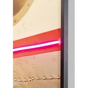 Online KARE Design Framed Picture LED Jetset Lean Lady 120x80cm