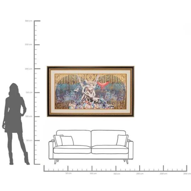framed_picture_lovers_xcm_3-1.webp Clearance KARE Design Framed Picture Lovers 180x106cm