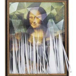 New KARE Design Framed Picture Mademoiselle Lisa 130x163cm