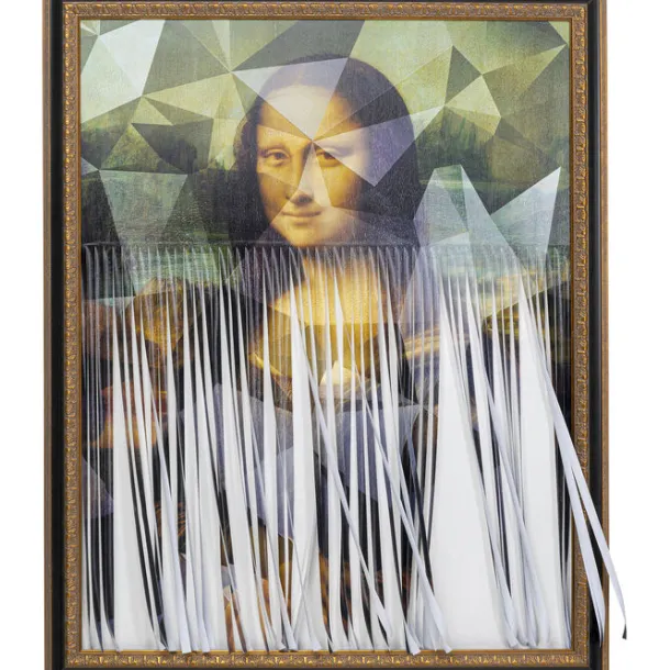 framed_picture_mademoisel_2.webp New KARE Design Framed Picture Mademoiselle Lisa 130x163cm