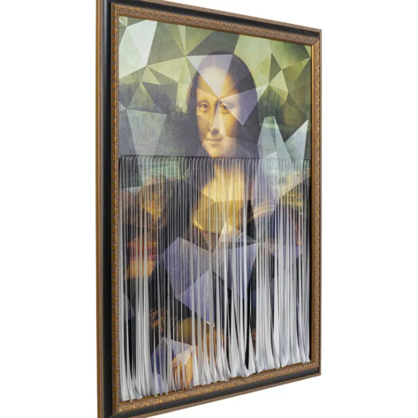 framed_picture_mademoisel_3.webp New KARE Design Framed Picture Mademoiselle Lisa 130x163cm