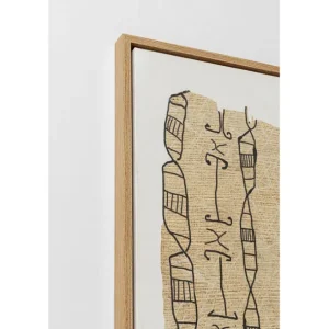 Outlet KARE Design Framed Picture Native Spirals 50x150cm