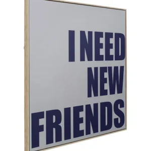 Fashion KARE Design Framed Picture New Friends 80x80cm
