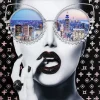 Fashion KARE Design Framed Picture NY View 80x80cm