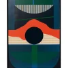 Fashion KARE Design Framed Picture Sunset 75x100cm