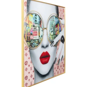 Hot KARE Design Framed Picture Times Square View 120x120cm