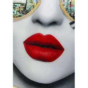 Hot KARE Design Framed Picture Times Square View 120x120cm