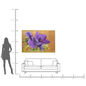 Best KARE Design Framed Picture Violet 150x100cm