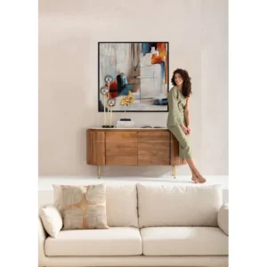 Hot KARE Design Framed Picture Visione Obliquo 100x100cm