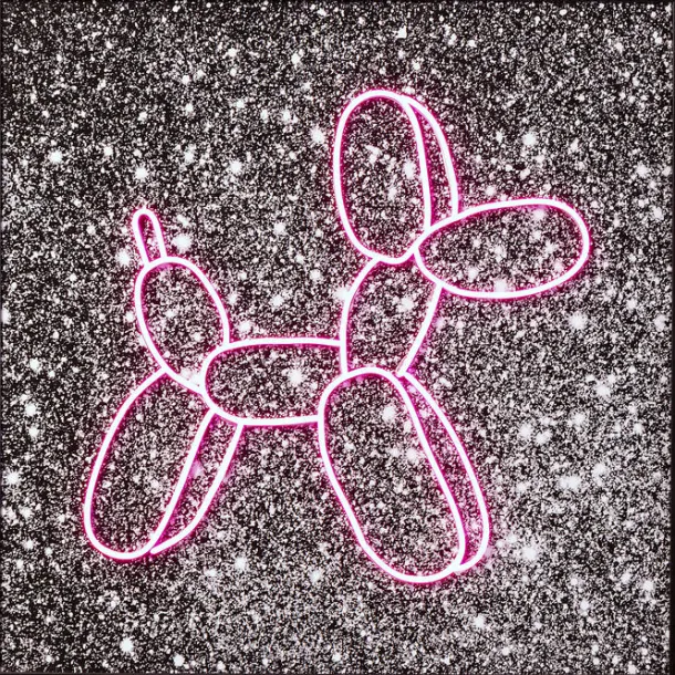 glass_picture_balloon_dog_0.webp New KARE Design Glass Picture Balloon Dog LED 80x80cm