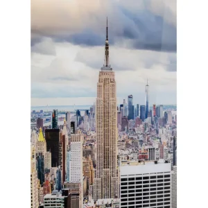 Discount KARE Design Glass Picture City View 150x100cm