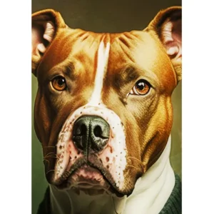 Clearance KARE Design Glass Picture Dog Family 110x90cm
