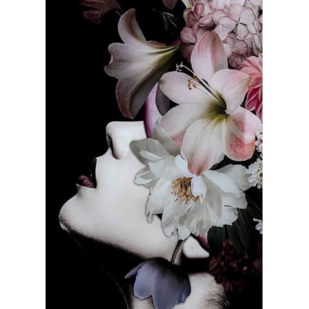 glass_picture_flowery_bea_3.webp Outlet KARE Design Glass Picture Flowery Beauty 80x120cm