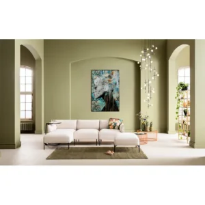 Outlet KARE Design Glass Picture Lady Flower 100x150cm