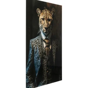 Discount KARE Design Glass Picture Mister Leo 100x150cm