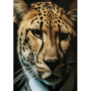 Discount KARE Design Glass Picture Mister Leo 100x150cm