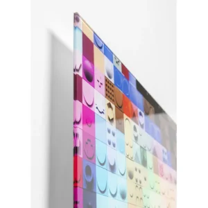 Discount KARE Design Glass Picture Pixel Face 120x80cm