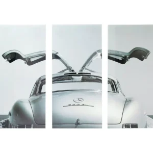 Discount KARE Design Glass Picture Triptychon Oldtimer Back 240x160cm