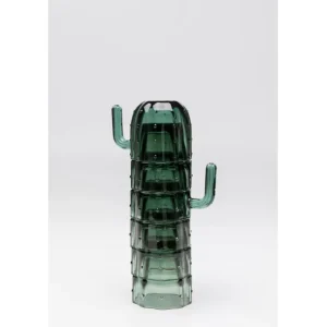 Outlet KARE Design Glasses Cactus (6/part)