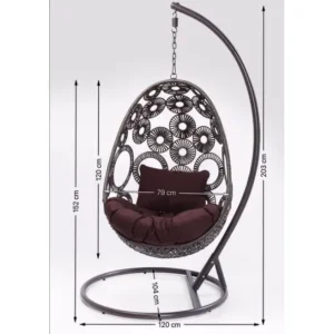 Sale KARE Design Hanging Chair Ibiza White