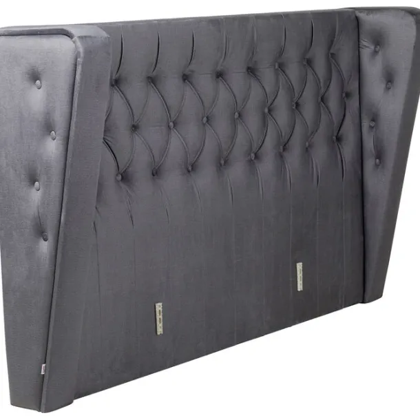 headboard_benito_moon_gre_1.webp Sale KARE Design Headboard Benito Moon Grey 160cm
