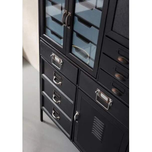 highboard_art_factory_bla_2.webp Fashion KARE Design Highboard Art Factory Black