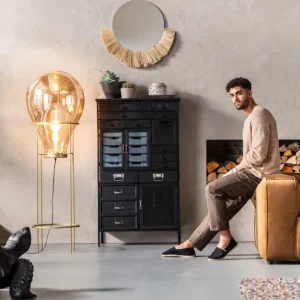 Fashion KARE Design Highboard Art Factory Black