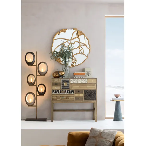 highboard_chalet_gold__dr_1.webp Online KARE Design Highboard Chalet Gold 13 Drawers