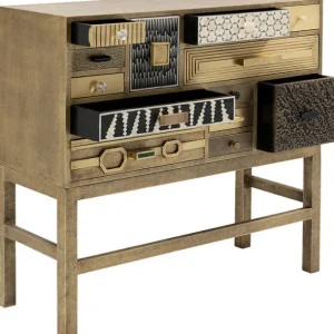 Online KARE Design Highboard Chalet Gold 13 Drawers