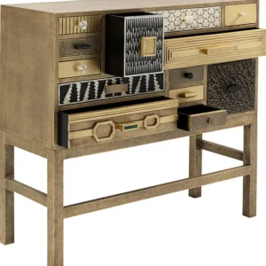 Online KARE Design Highboard Chalet Gold 13 Drawers