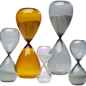 Outlet KARE Design Hourglass Timer Black 25cm
