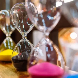 New KARE Design Hourglass Timer 20cm Assorted
