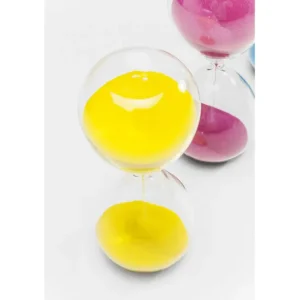 New KARE Design Hourglass Timer 20cm Assorted