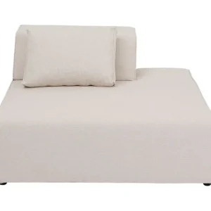 Hot KARE Design Infinity Ottomane Semi Elements Cream Right 120cm