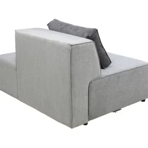 Fashion KARE Design Infinity Ottomane Semi Elements Grey Right