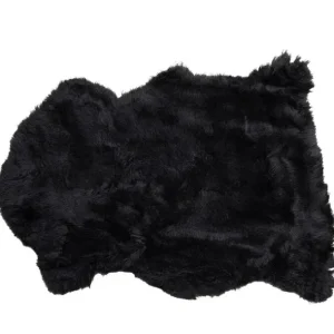 Best KARE Design Lambskin Heidi Black 60x85cm